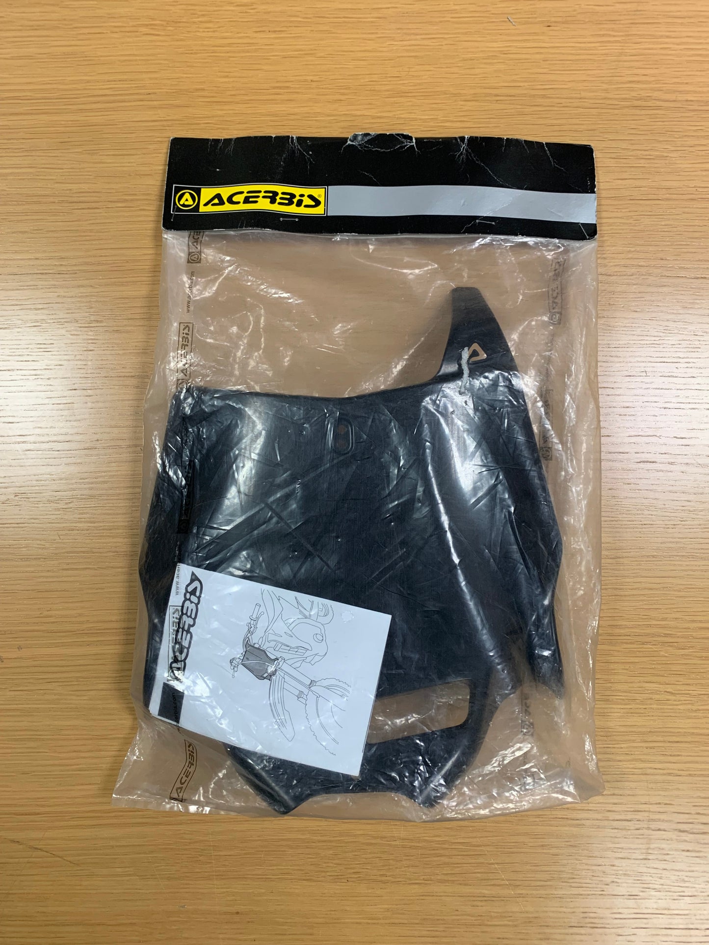 **ACERBIS UNIVERSAL VENTED RACE NO. PLATE