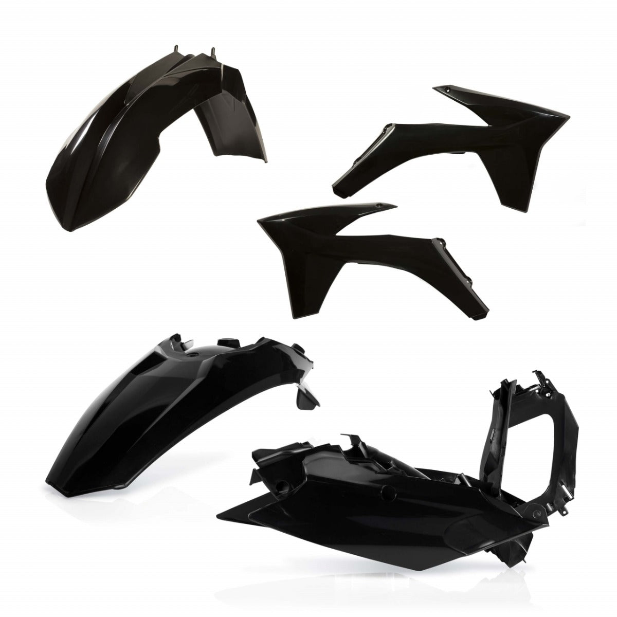 PLASTIC KIT COMPATIBLE for KTM EXC/EXC-F 125-500 12-13