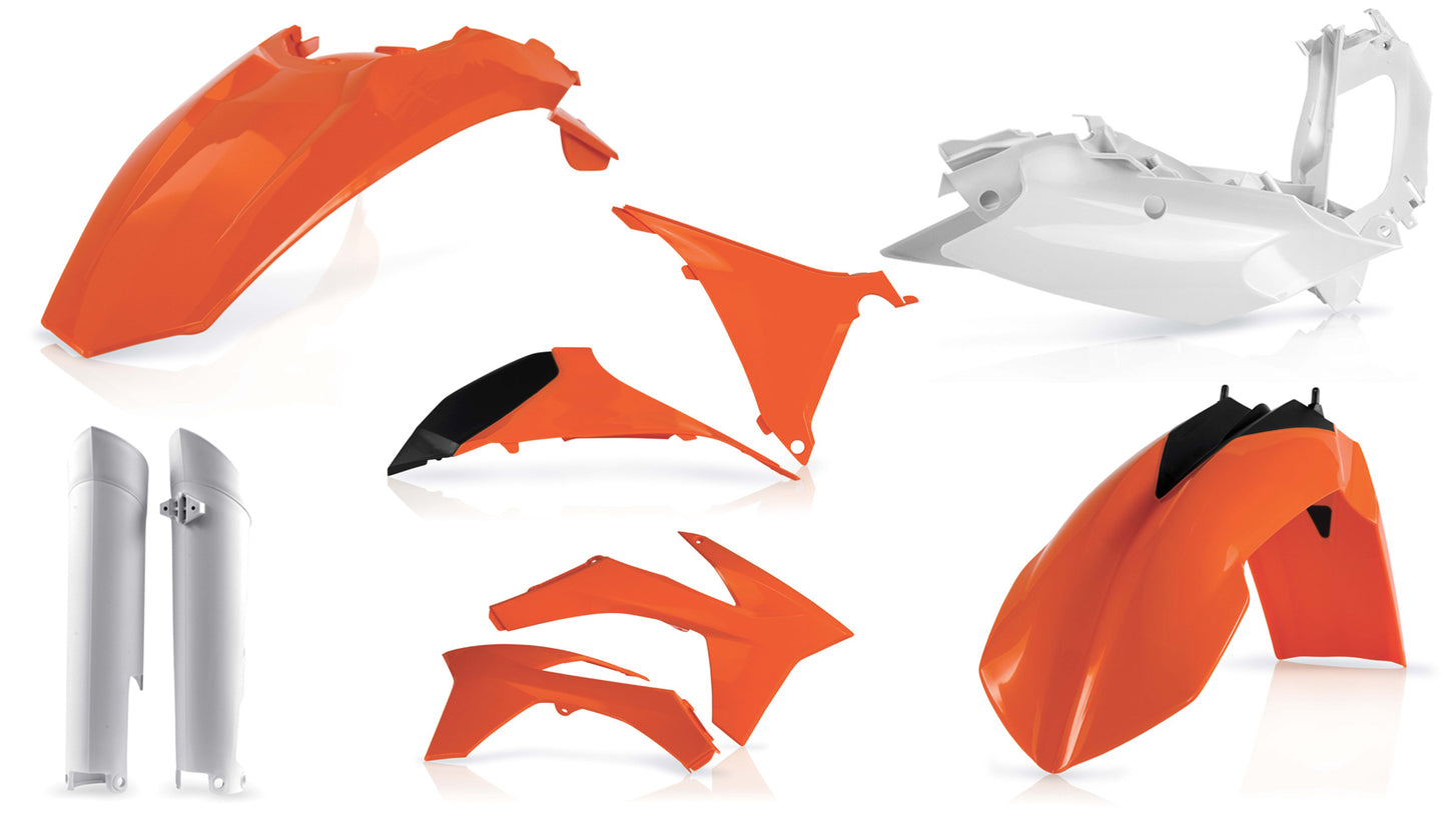FULL PLASTIC KIT COMPATIBLE for KTM EXC/EXC-F 12-13