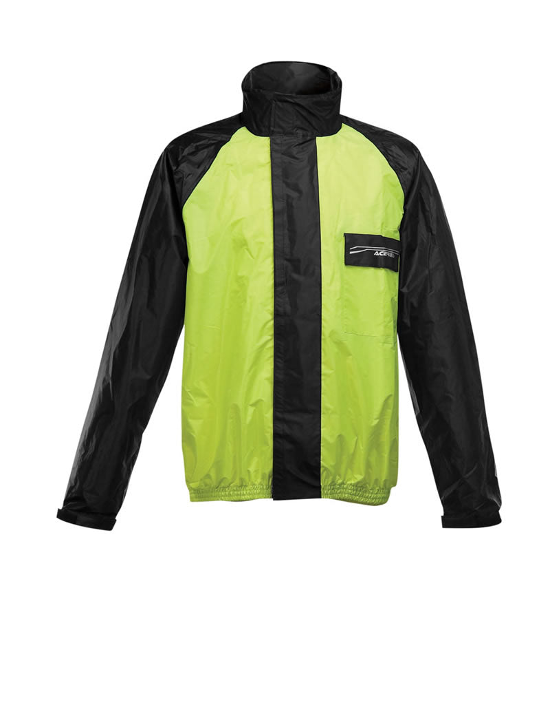 RAIN SUIT LOGO BLACK/YELLOW