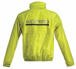RAIN SUIT LOGO BLACK/YELLOW