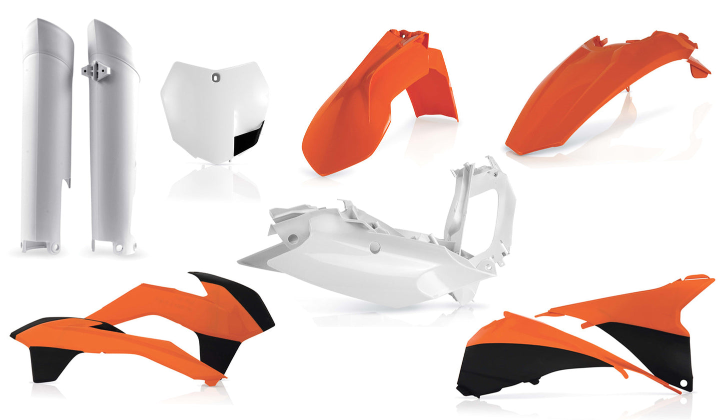 FULL PLASTIC KIT KTM SX-F 13-14/SX 125/144/150 13-14/SX 250 13-14