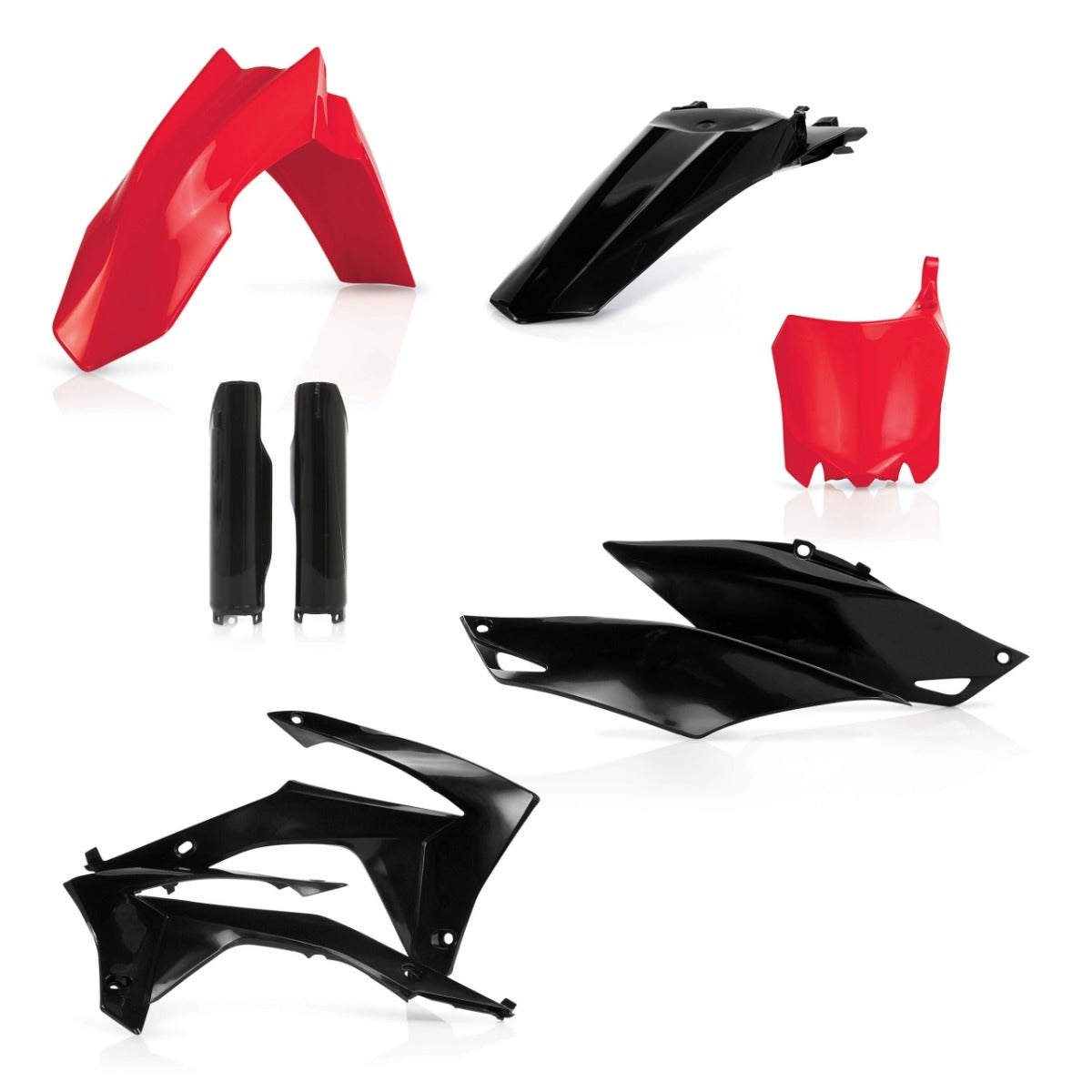 FULL PLASTIC KIT COMPATIBLE for CRF450R 13-16 CRF250R 14-17 (NO AIRBOX COVER)