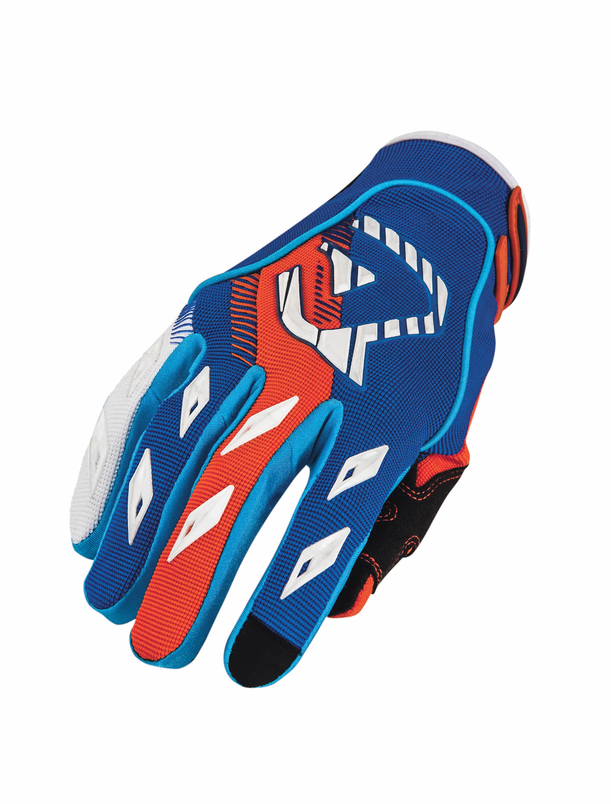 **MX X1 Glove Blue/Flo Orange