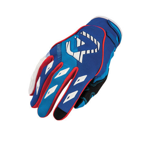 **MX1 X1 Glove Blue/Red