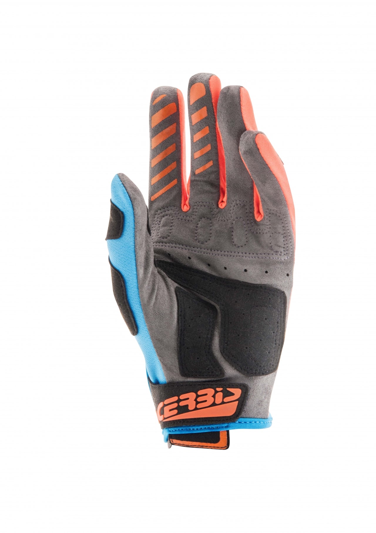 ***MX X2 GLOVE BLUE/FLO ORG