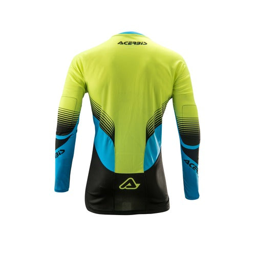 **MX X-Flex Jersey Black/Flo Yellow