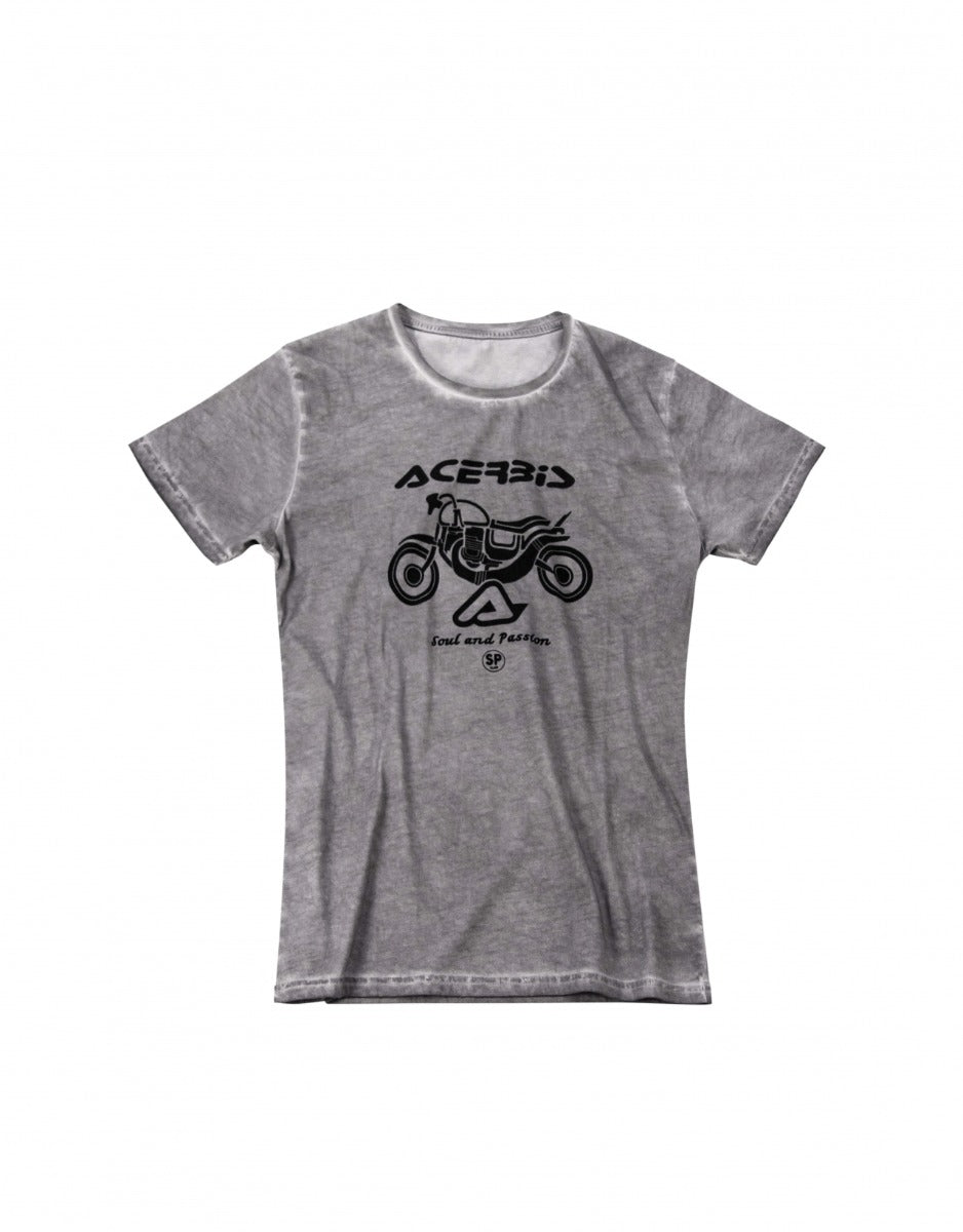**BIKE T-SHIRT ANTHRACITE/BLACK