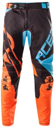 **X-GEAR PANTS BLUE/FLO ORANGE