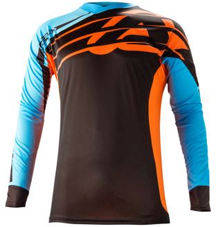 **X-GEAR JERSEY BLUE/FLO ORANGE