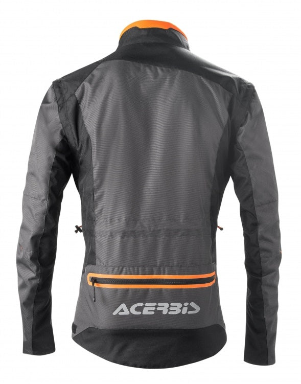 ENDURO JACKET BLACK/FLO ORANGE