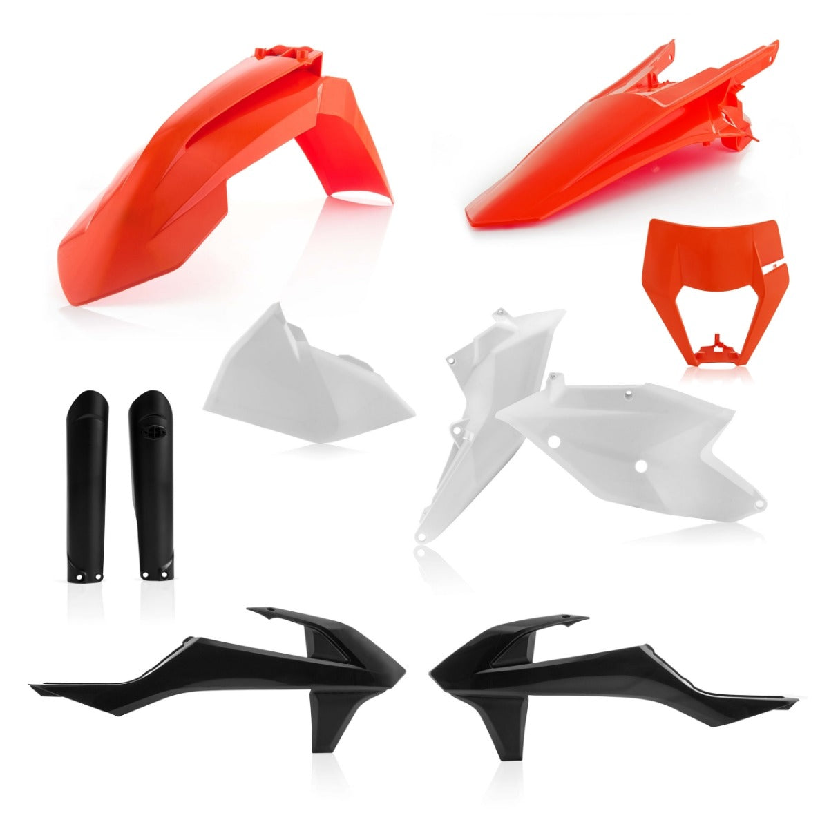 FULL PLASTIC KIT COMPATIBLE for KTM EXC/EXC-F 17-19