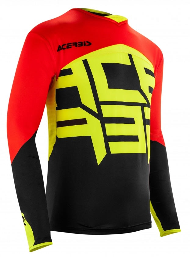 **ALFA X-FLEX JERSEY BLACK/RED