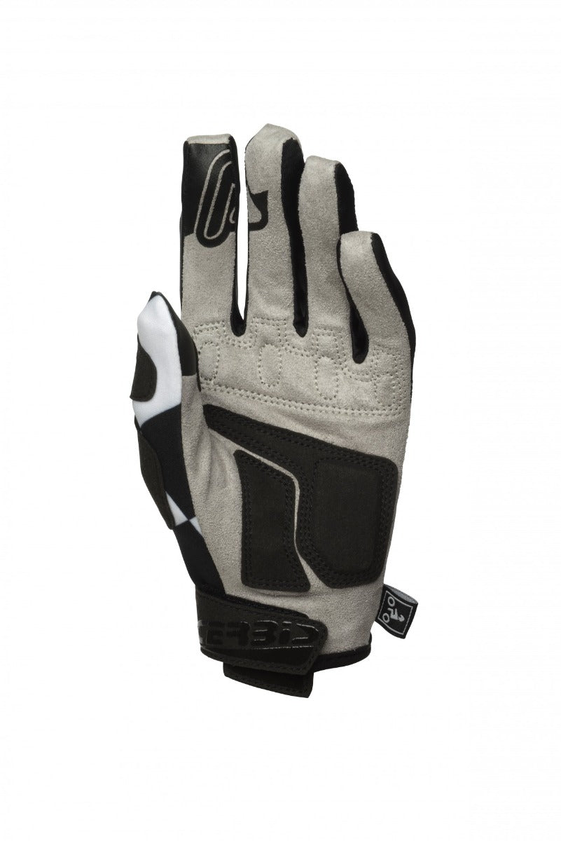 MX X-H GLOVES BLACK/WHITE