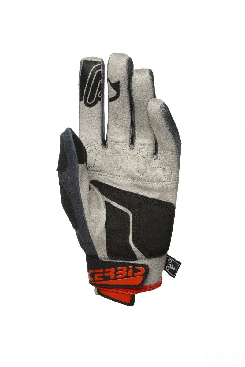MX X-H GLOVES RED/GREY