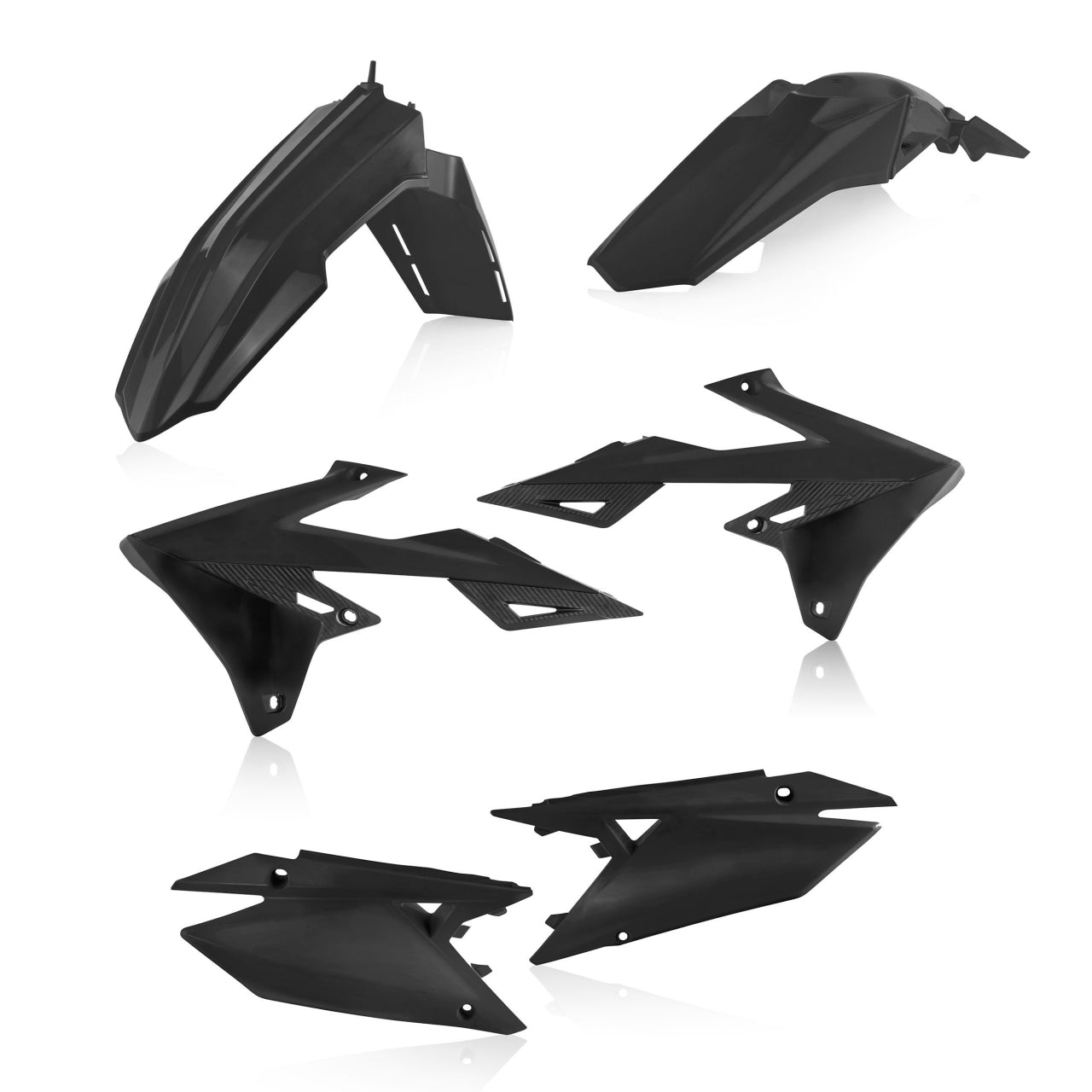 STD PLASTIC KIT for SUZUKI RMZ 250 2019 BLACK
