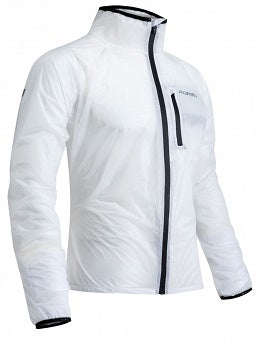 JACKET RAIN DEK PACK WHITE