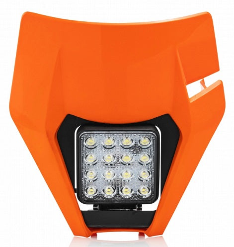 HEADLIGHT AND MASK for KTM EXC 18-19 /EXC-F 17-19