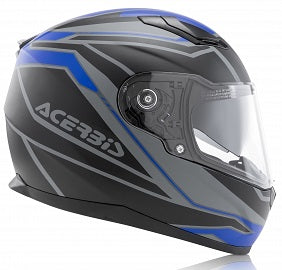**FULL FACE X-STREET HELMET MATT BLUE/BLACK
