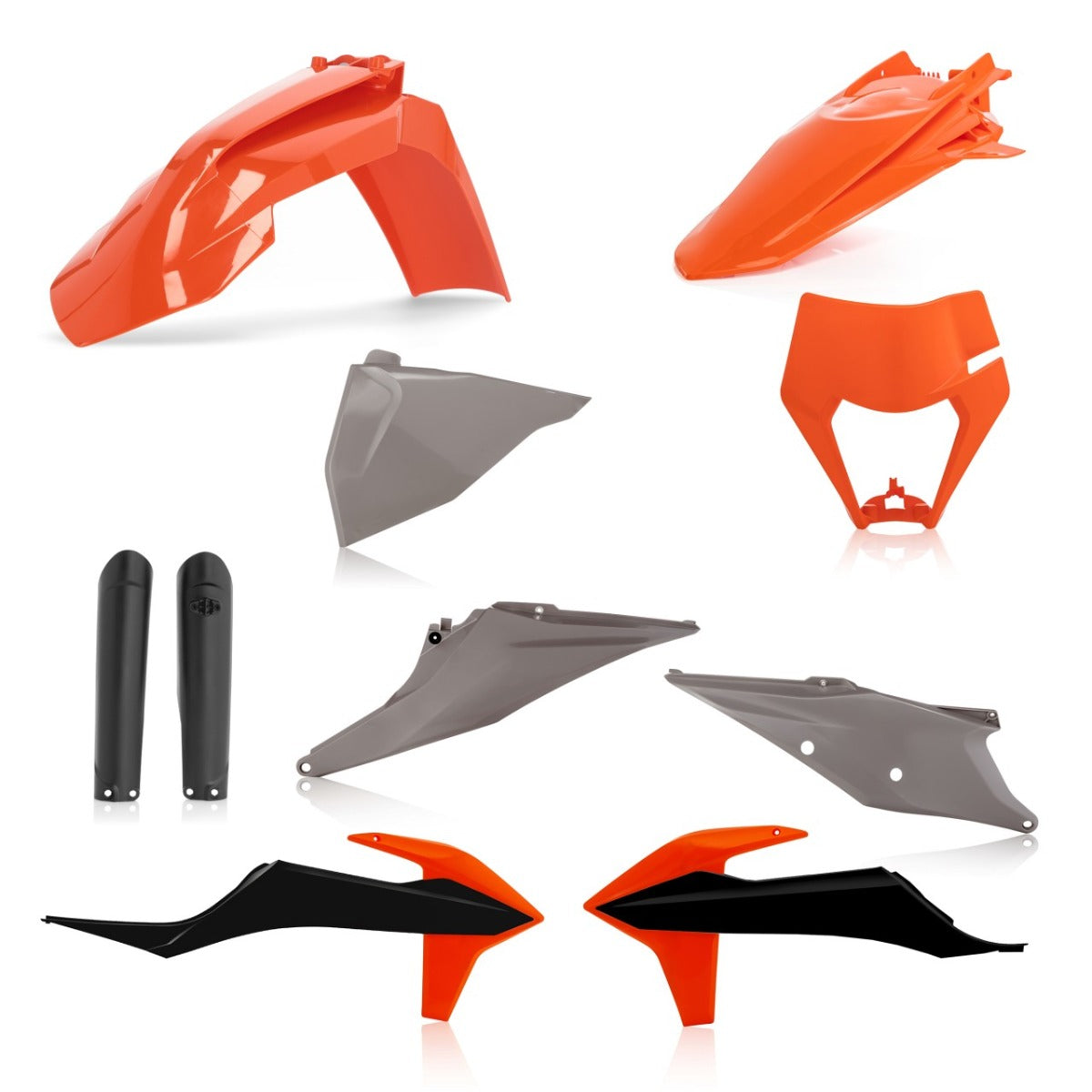 FULL PLASTIC KIT for KTM EXC/EXC-F/XC-W 2020-23