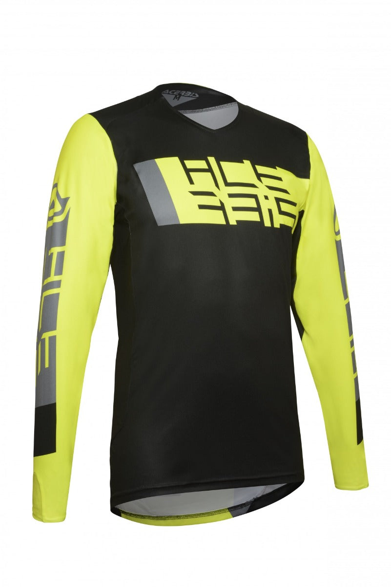 **LTD MX OUTRUN JERSEY BLACK/YELLOW