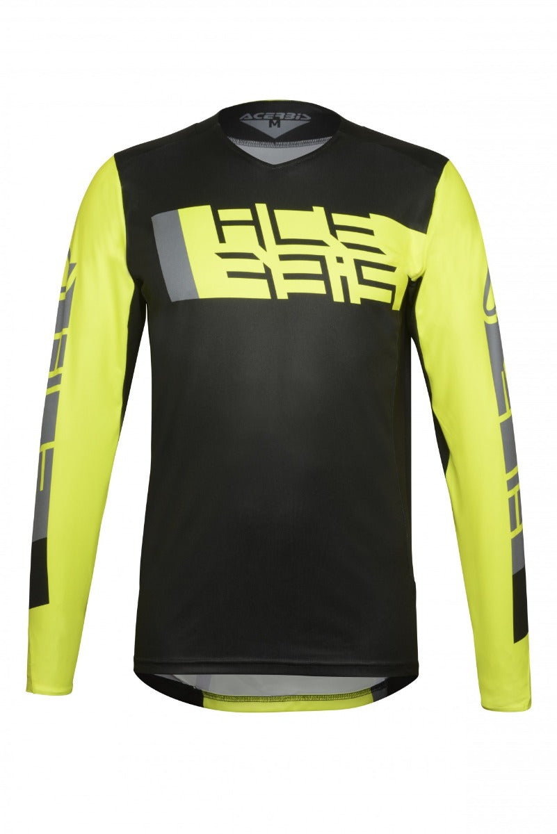 **LTD MX OUTRUN JERSEY BLACK/YELLOW