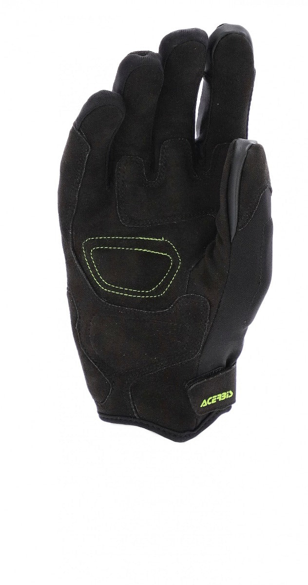 **CE SCRAMBLER GLOVES BLACK/YELLOW