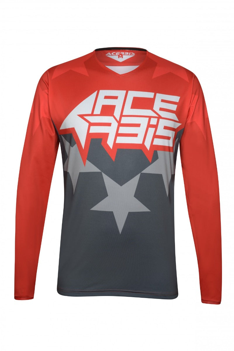 **X-FLEX STARCHASER JERSEY RED/GREY