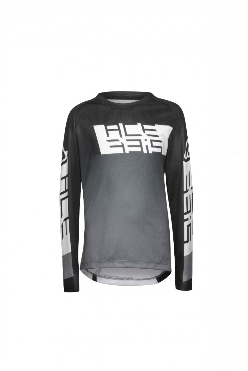 **MX OUTRUN KID JERSEY GREY/BLACK