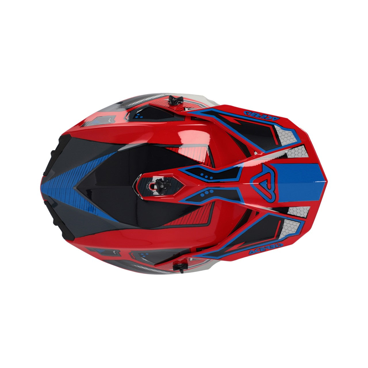 HELMET LINEAR 22-06 RED/BLUE