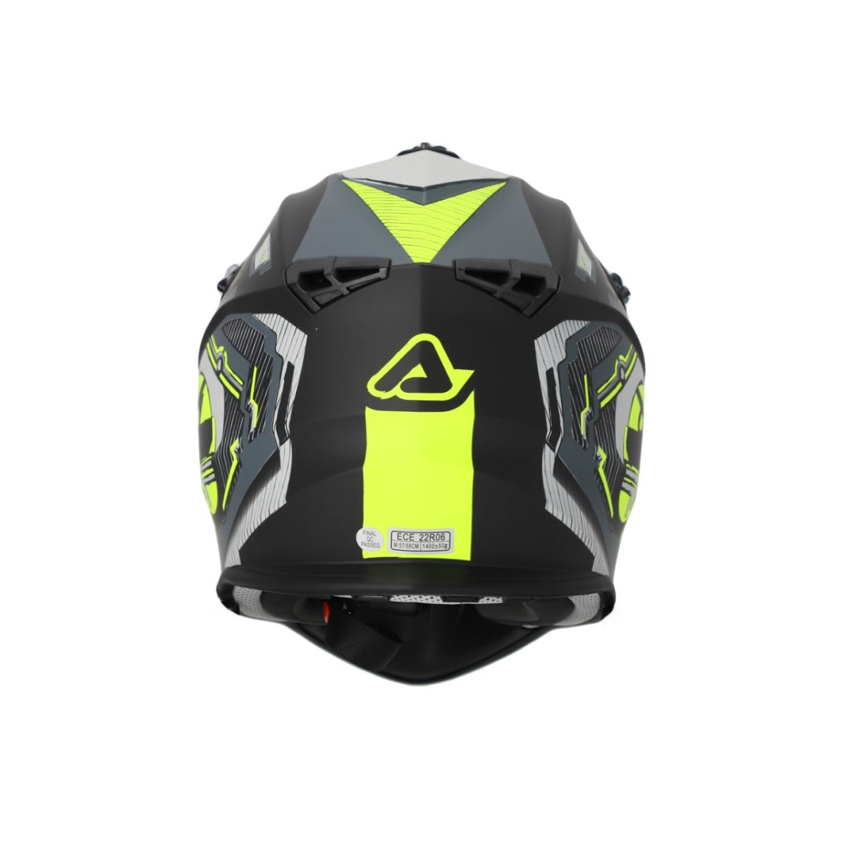 HELMET LINEAR 22-06 BLACK/YELLOW