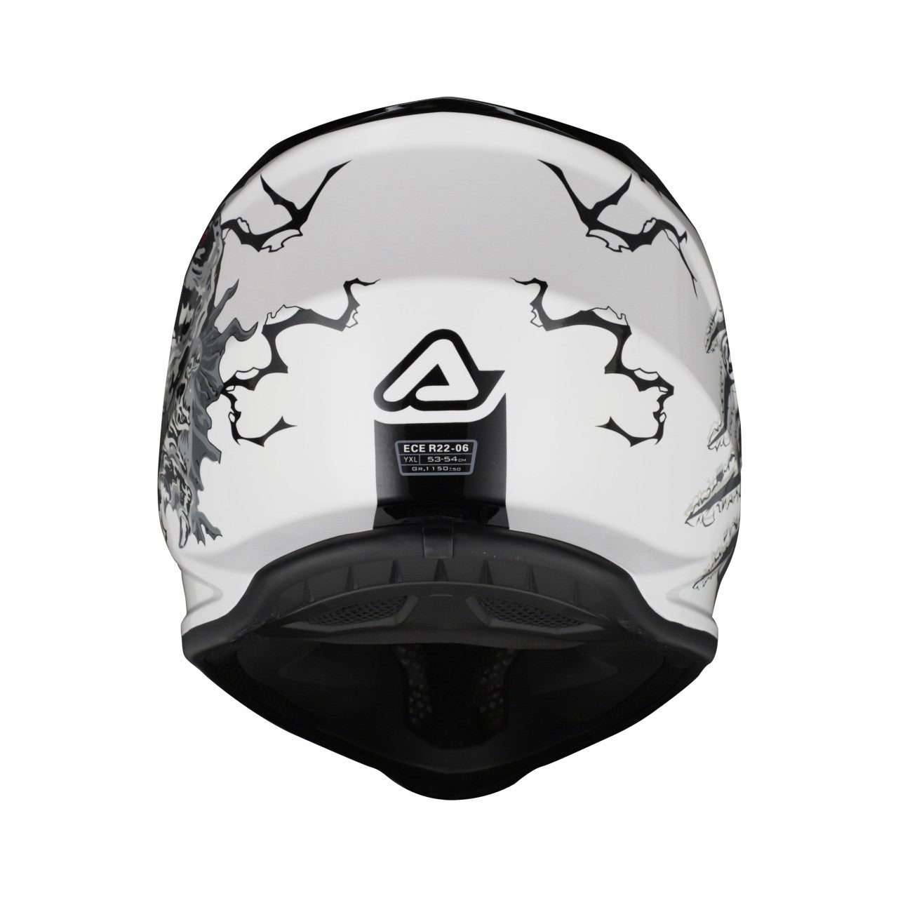 PROFILE JUNIOR HELMET WHITE/BLACK 237 22-06