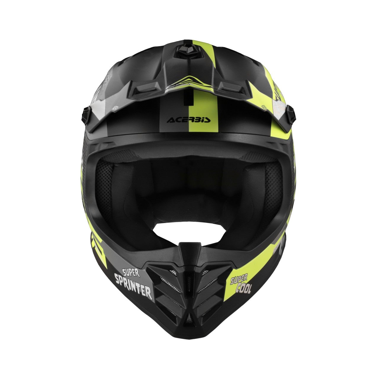 JUNIOR STEEL BLACK/FLO YELLOW 22-06