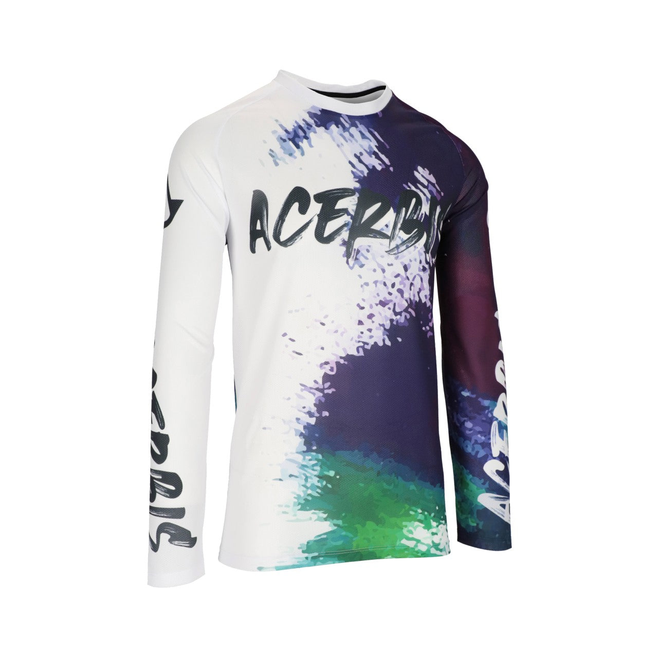 JERSEY J-WINDY VENTED BRUSH WHITE/PURPLE 242