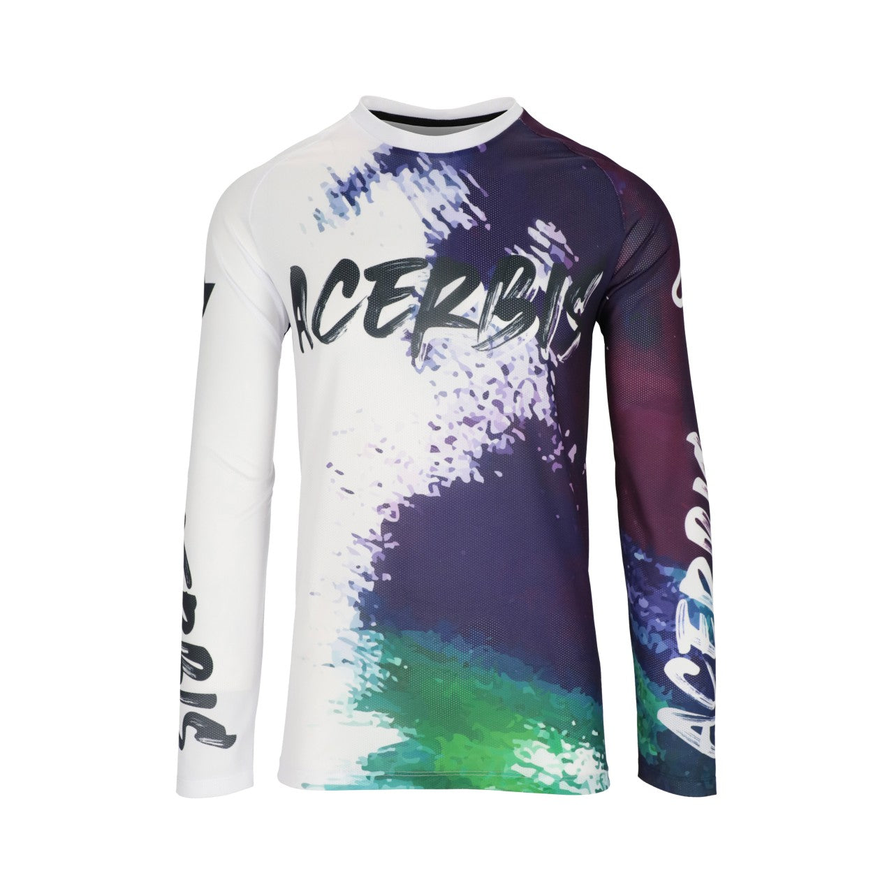 JERSEY J-WINDY VENTED BRUSH WHITE/PURPLE 242
