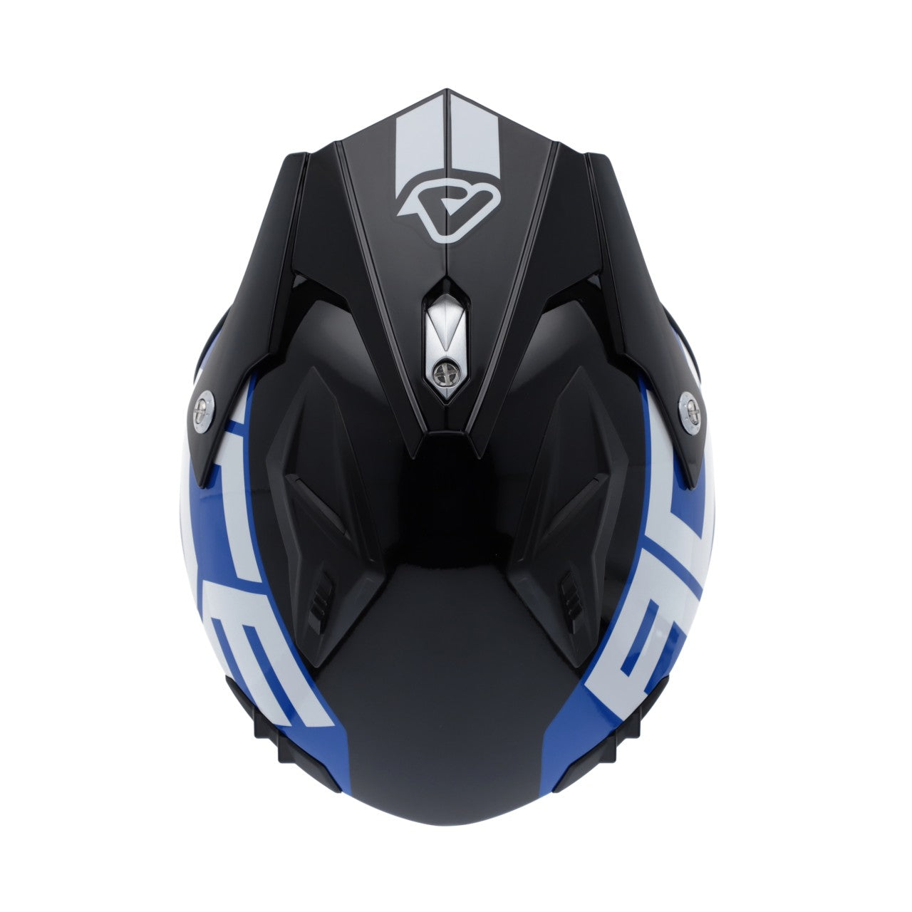 JET ARIA GRAPHIC HELMET WHITE/BLUE/RED
