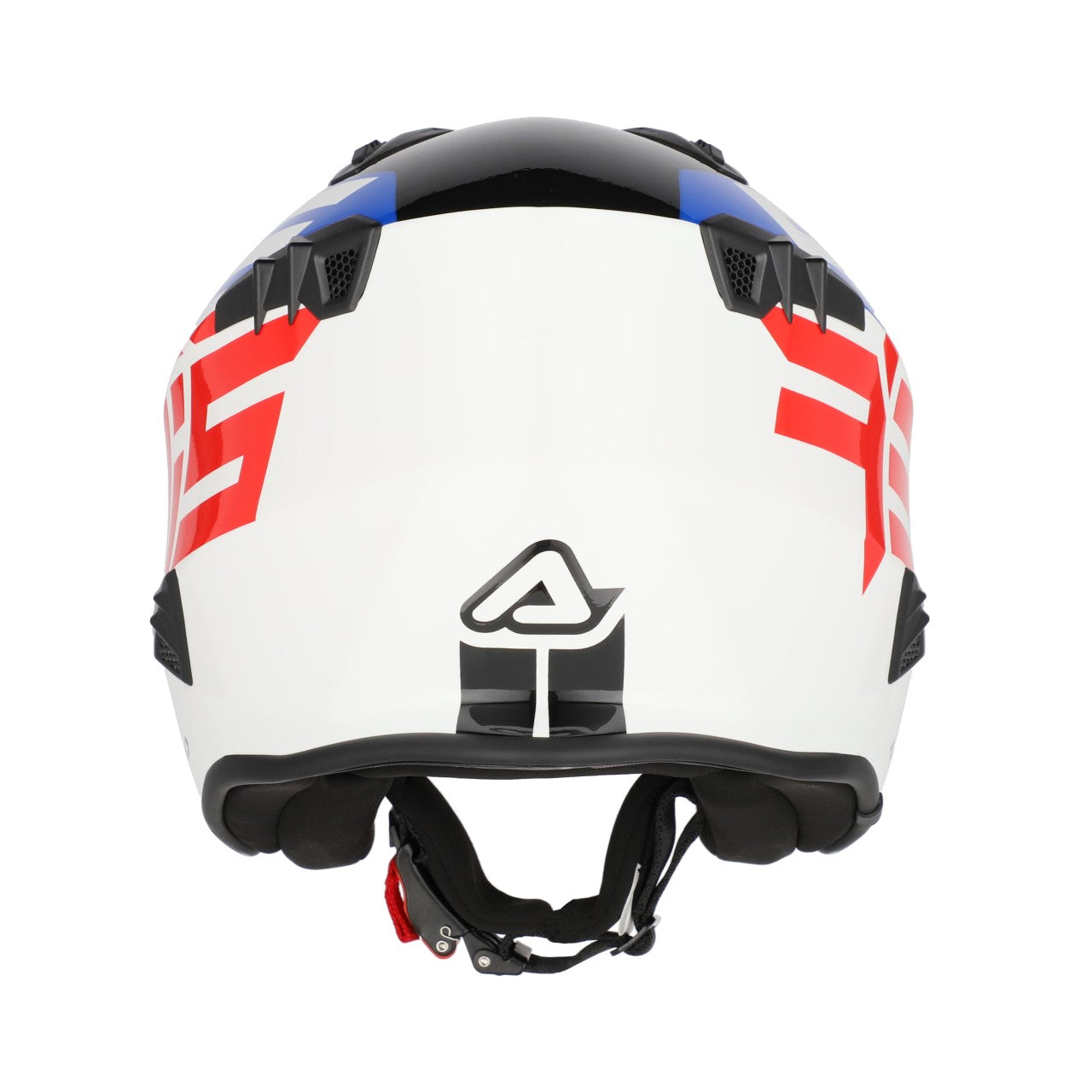 JET ARIA GRAPHIC HELMET WHITE/BLUE/RED