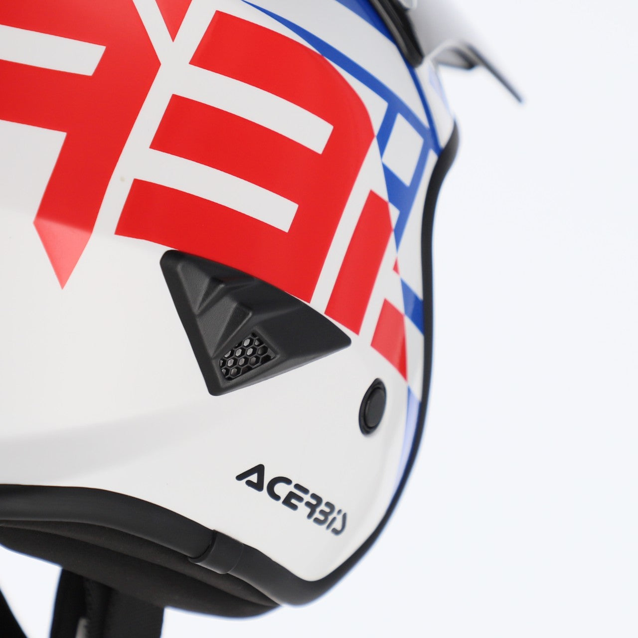 JET ARIA GRAPHIC HELMET WHITE/BLUE/RED