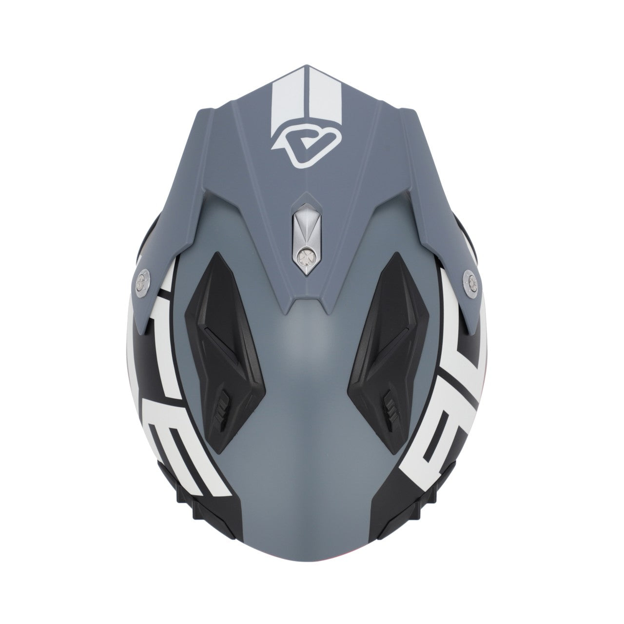 JET ARIA GRAPHIC HELMET GREY/RED