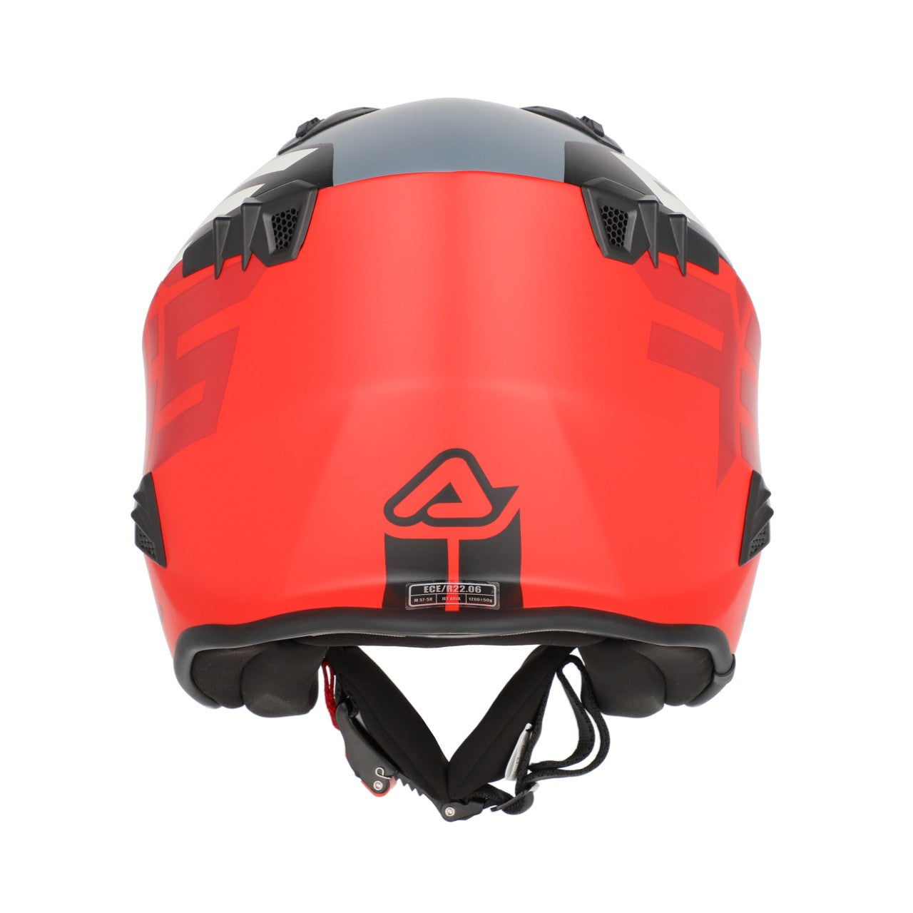 JET ARIA GRAPHIC HELMET GREY/RED