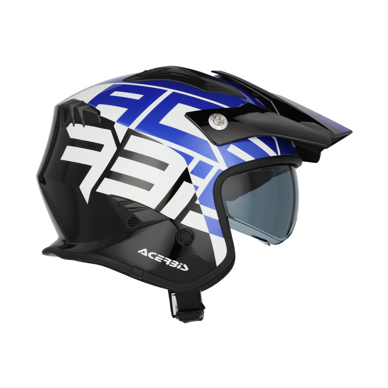 JET ARIA GRAPHIC HELMET BLACK/BLUE