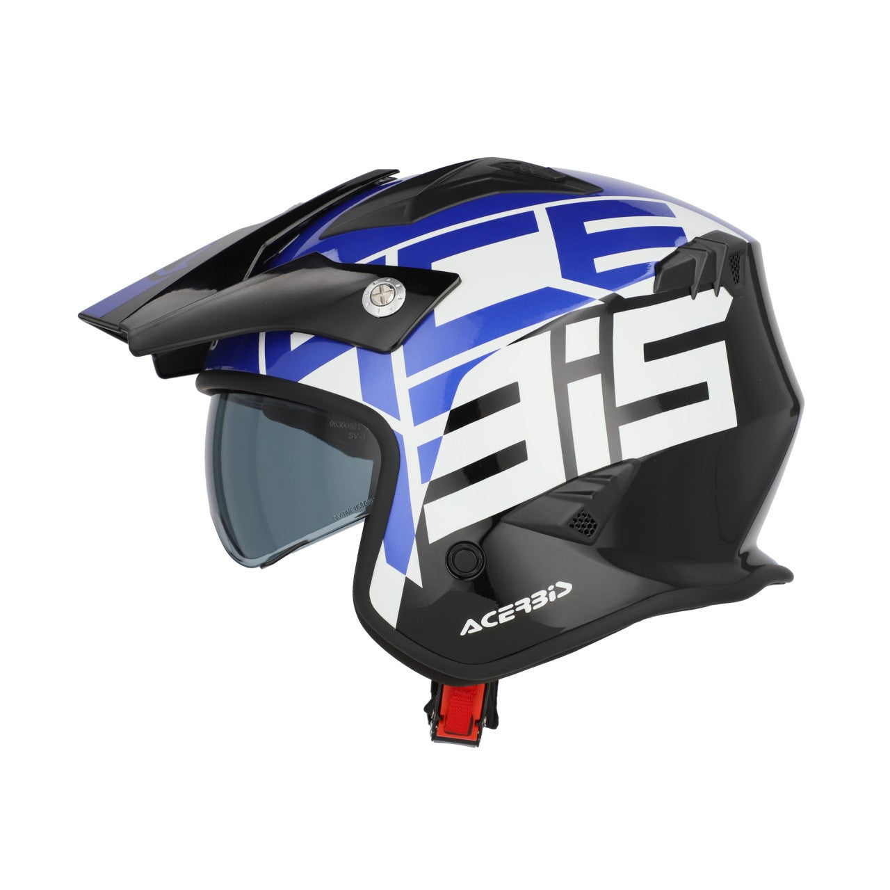 JET ARIA GRAPHIC HELMET BLACK/BLUE