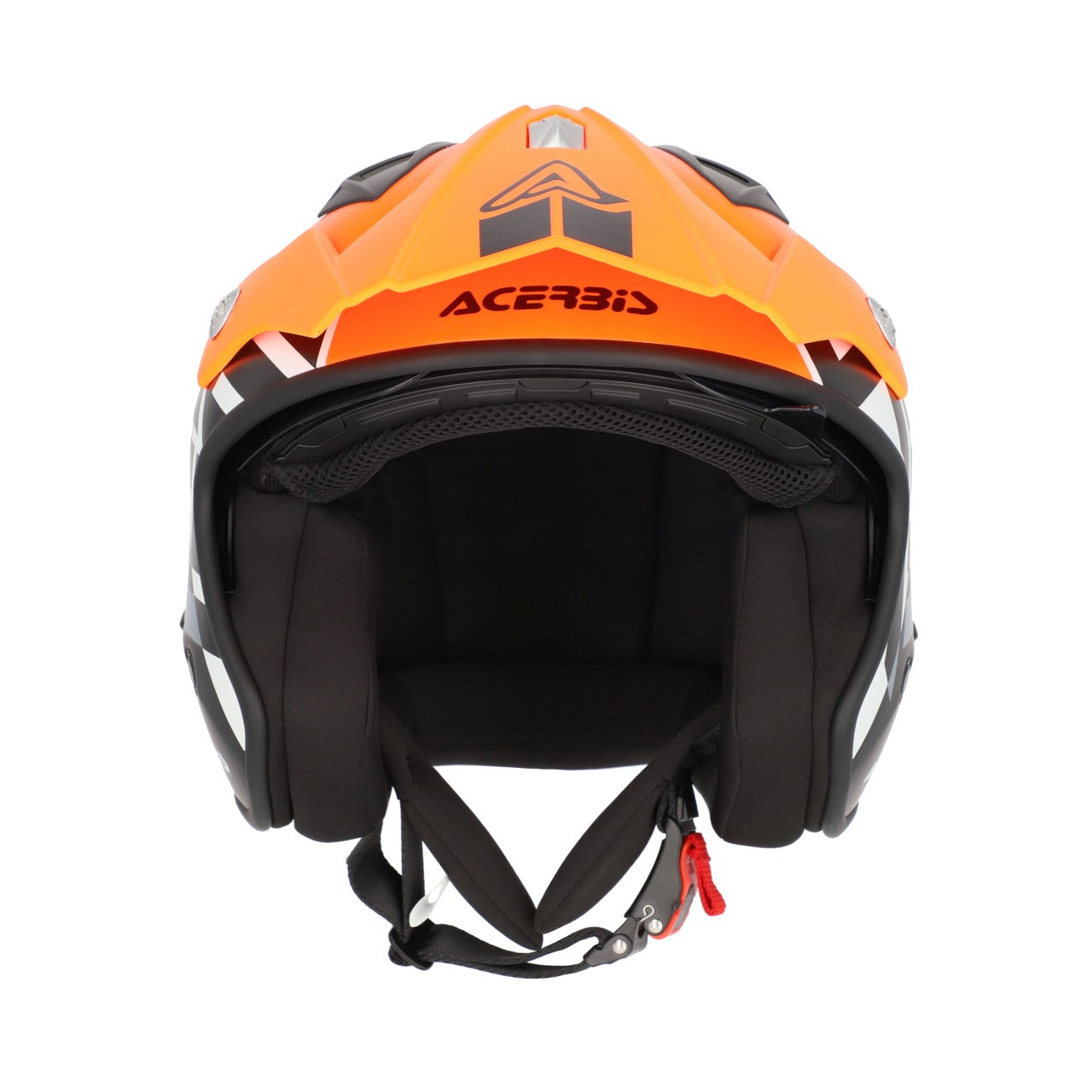 JET ARIA GRAPHIC HELMET ORANGE FLO/BLACK