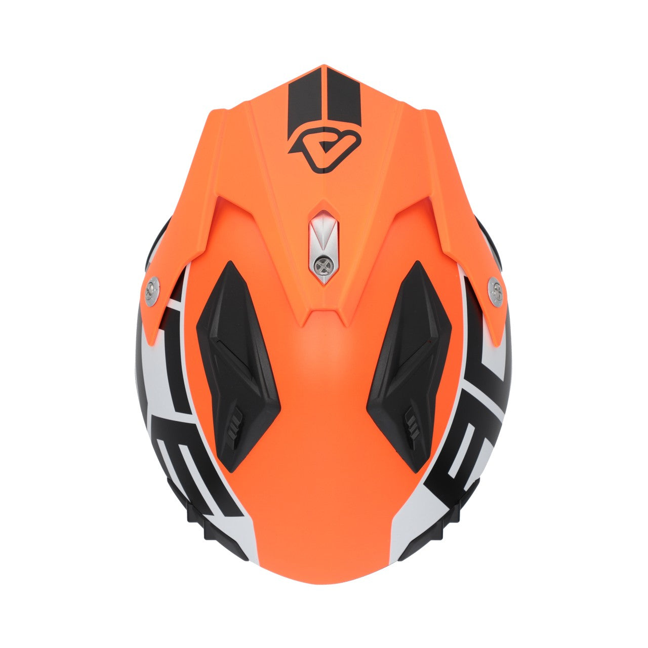 JET ARIA GRAPHIC HELMET ORANGE FLO/BLACK