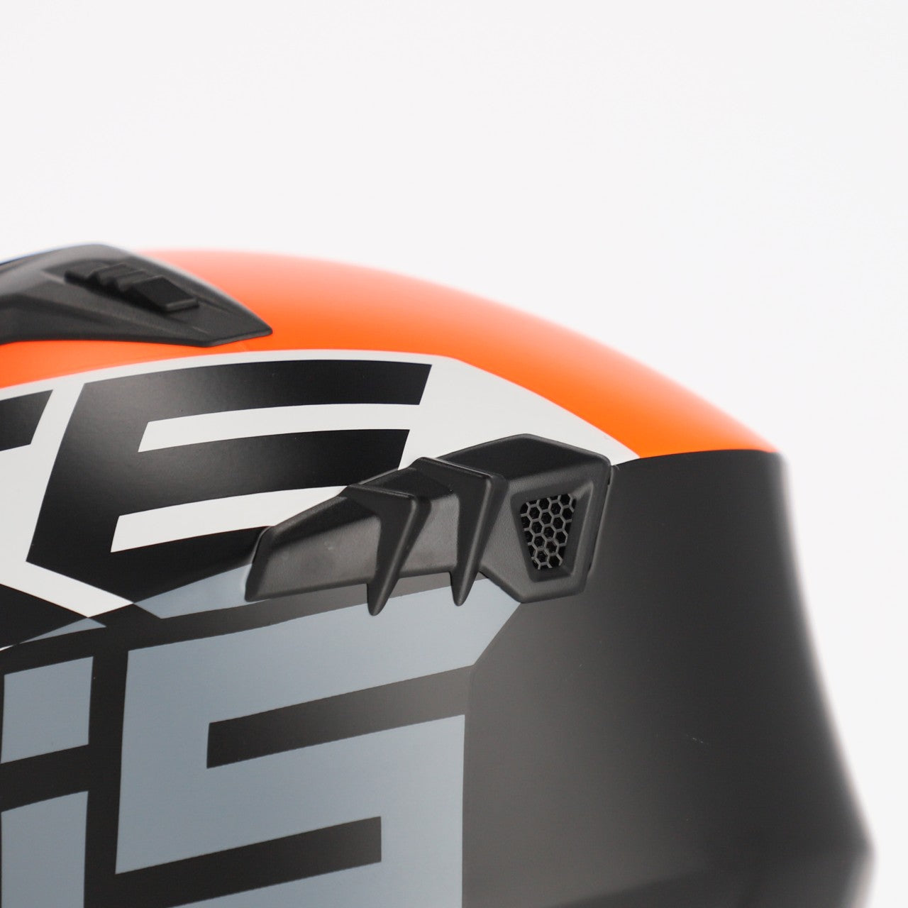 JET ARIA GRAPHIC HELMET ORANGE FLO/BLACK