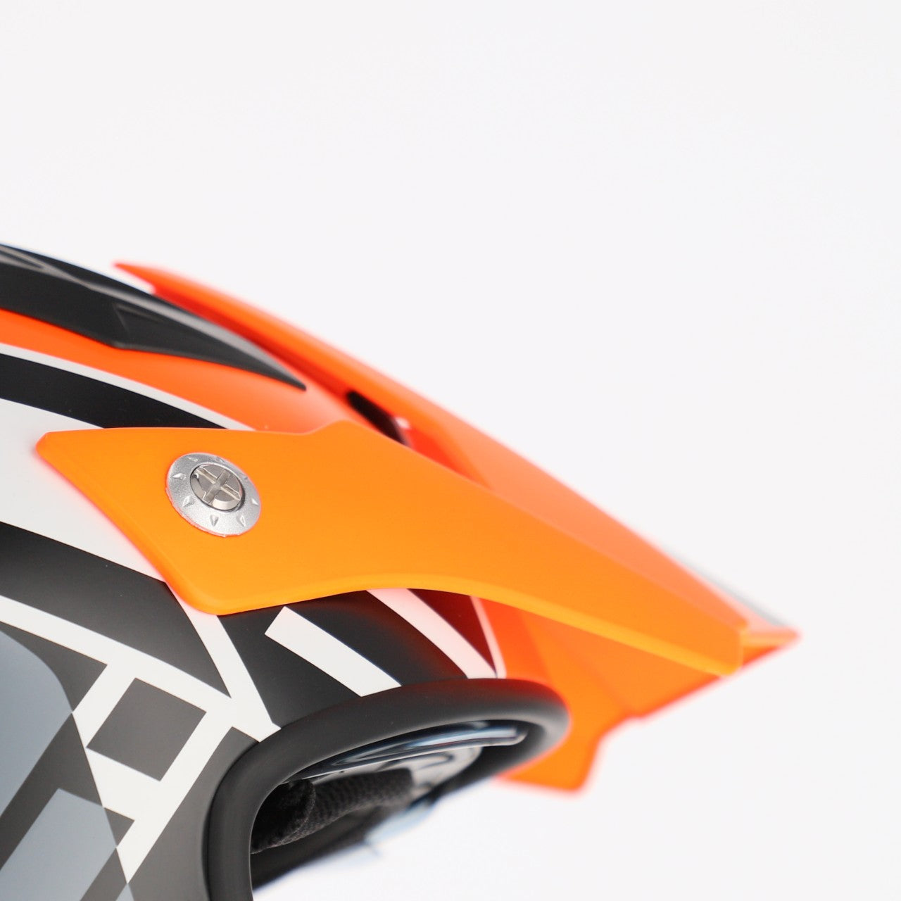 JET ARIA GRAPHIC HELMET ORANGE FLO/BLACK