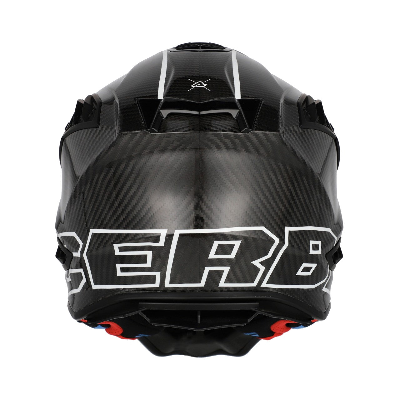 AIRSTRIKE-C CARBON HELMET BLACK/WHITE 315