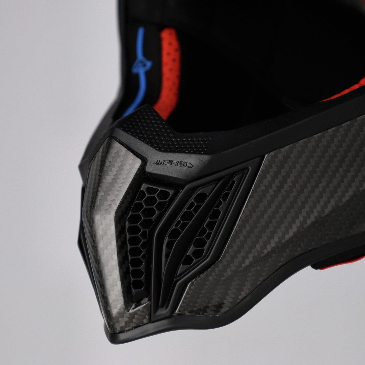 AIRSTRIKE-C CARBON HELMET BLACK/WHITE 315