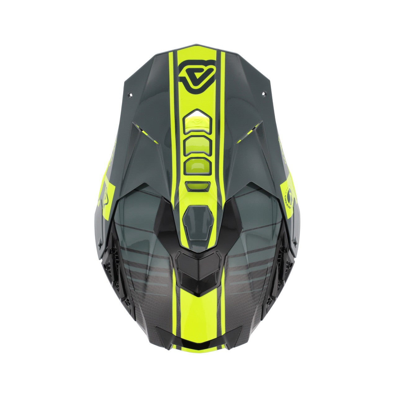 AIRSTRIKE-C CARBON HELMET BLACK/FLO YELLOW 457
