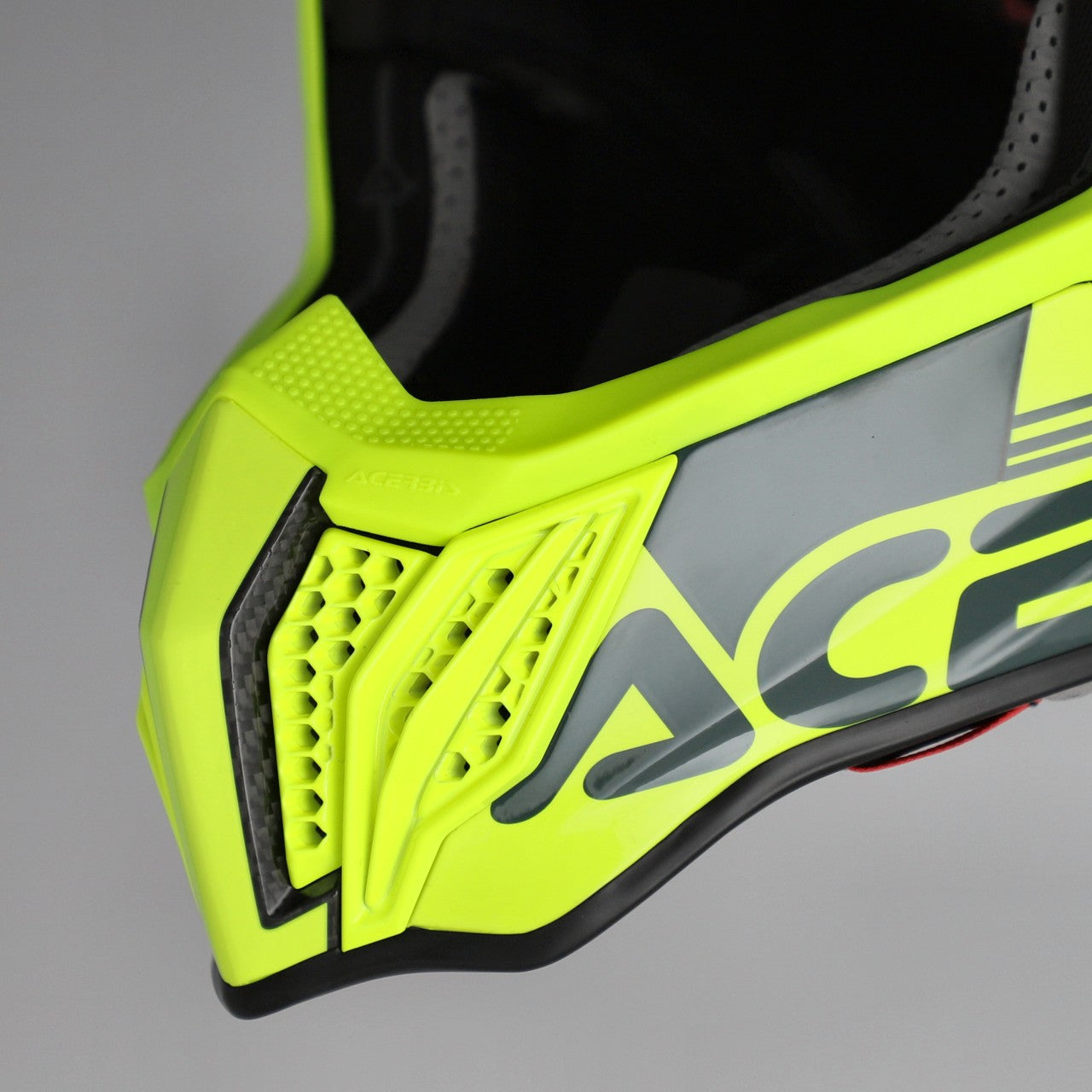 AIRSTRIKE-C CARBON HELMET BLACK/FLO YELLOW 457